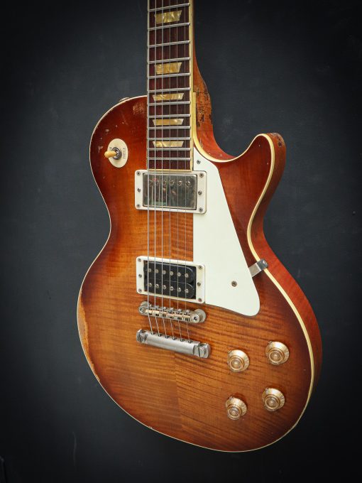 Kauffmann '59 SC Flamed Top Faded Cherry Burst - Afbeelding 9