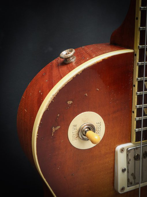 Kauffmann '59 SC Flamed Top Faded Cherry Burst - Afbeelding 5