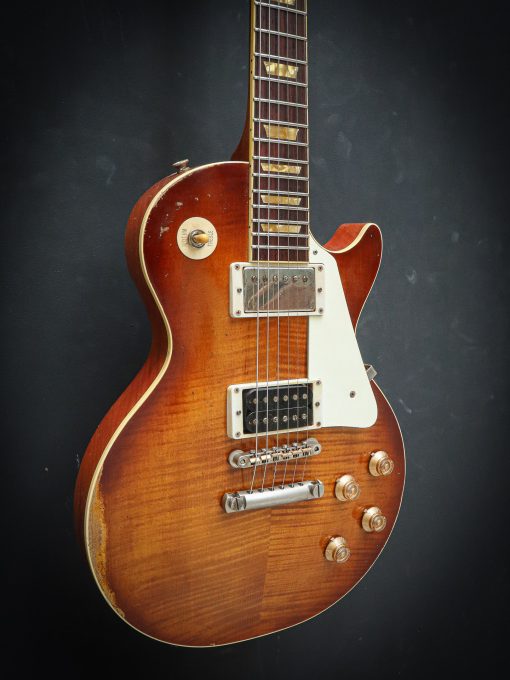 Kauffmann '59 SC Flamed Top Faded Cherry Burst - Afbeelding 4