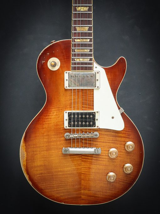 Kauffmann '59 SC Flamed Top Faded Cherry Burst - Afbeelding 3