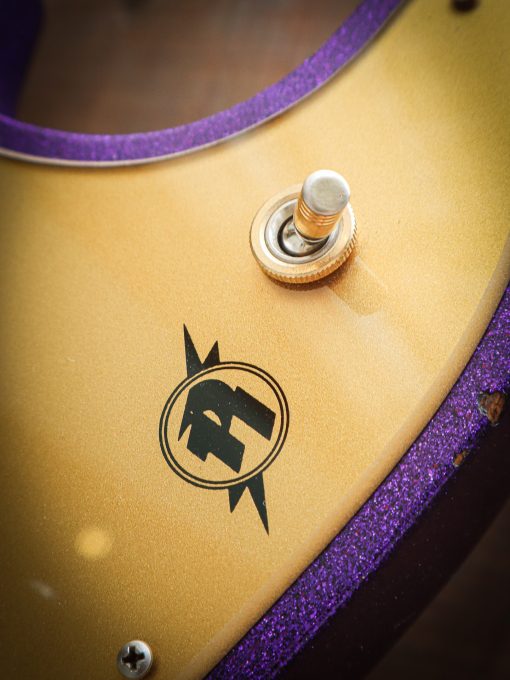 Rock N Roll Relics Revenge Trem Purple Sparkle - Afbeelding 3