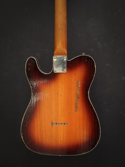 Kauffmann '63 T Double Bound Three Tone Sunburst - Afbeelding 15