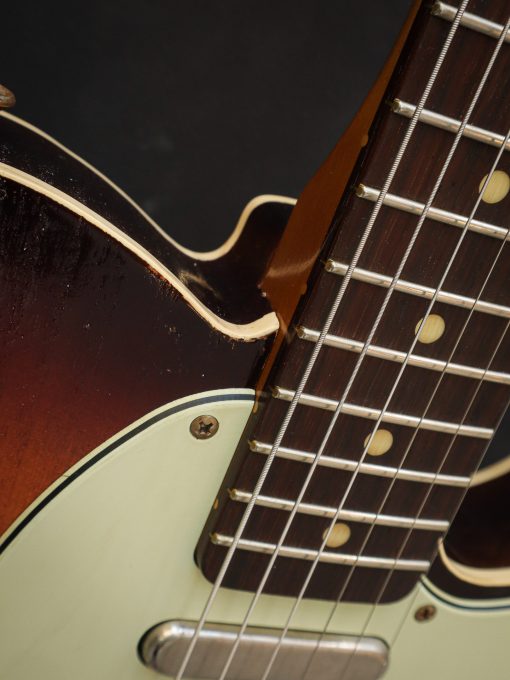 Kauffmann '63 T Double Bound Three Tone Sunburst - Afbeelding 9