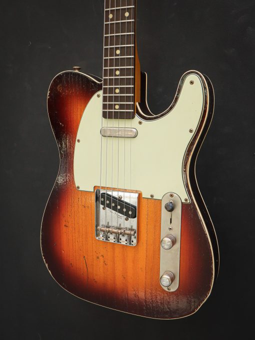 Kauffmann '63 T Double Bound Three Tone Sunburst - Afbeelding 6