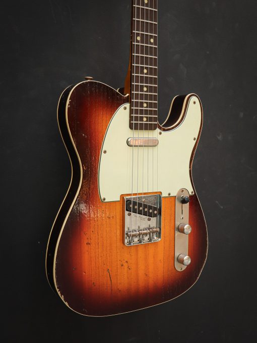 Kauffmann '63 T Double Bound Three Tone Sunburst - Afbeelding 4