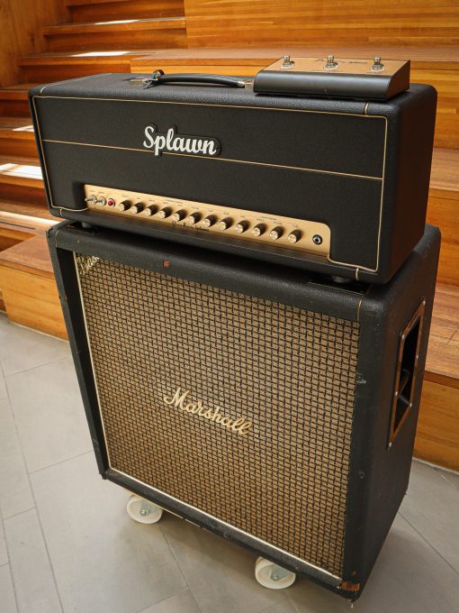 Splawn Quick Rod 100 with "Pre-Rola" Marshall Bass Cab (1971) - Afbeelding 2