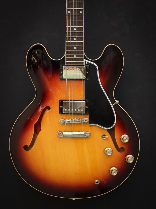 Gibson ES-335 Memphis Custom Sunburst Pre-Owned - Afbeelding 3