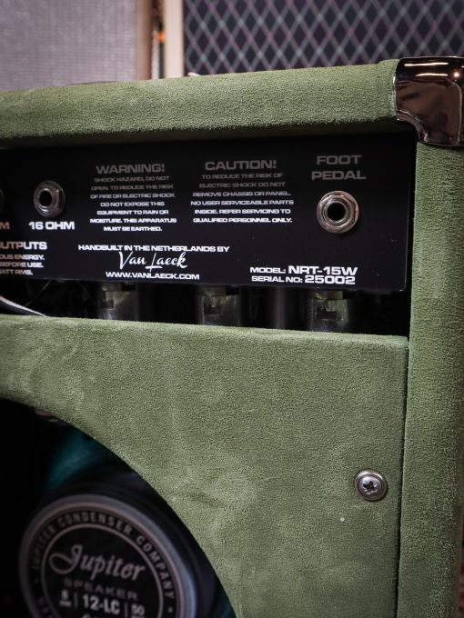 Van Laeck Napoleon Reverb T Light Olive Suede - Afbeelding 10