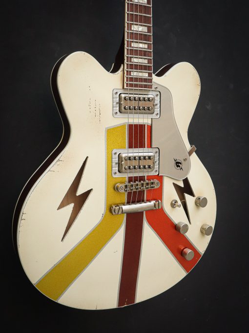 Rock N Roll Relics Lightning Van Stripes White - Afbeelding 10