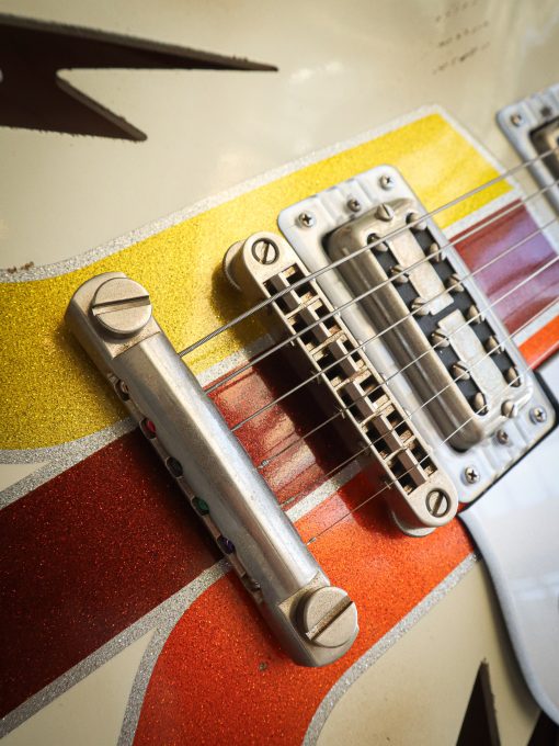 Rock N Roll Relics Lightning Van Stripes White - Afbeelding 7