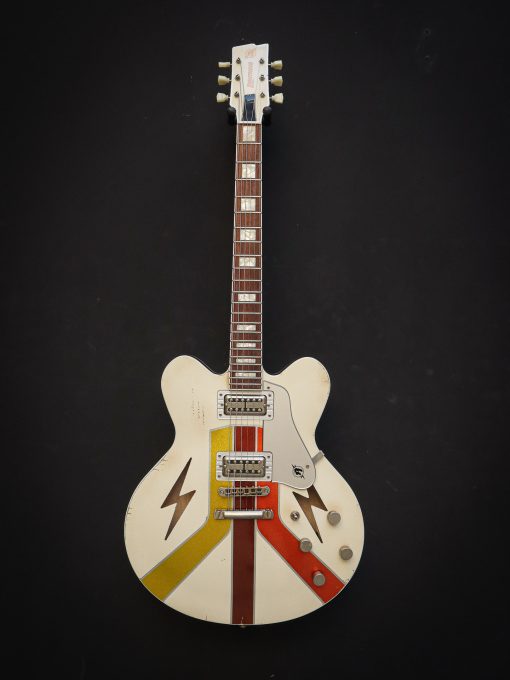 Rock N Roll Relics Lightning Van Stripes White - Afbeelding 2