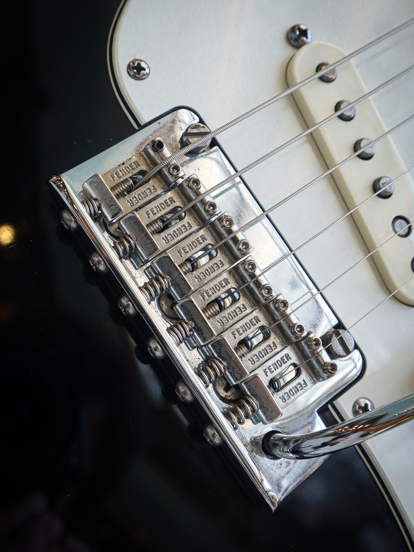 Fender American Standard Stratocaster Black Pre-Owned - Afbeelding 8