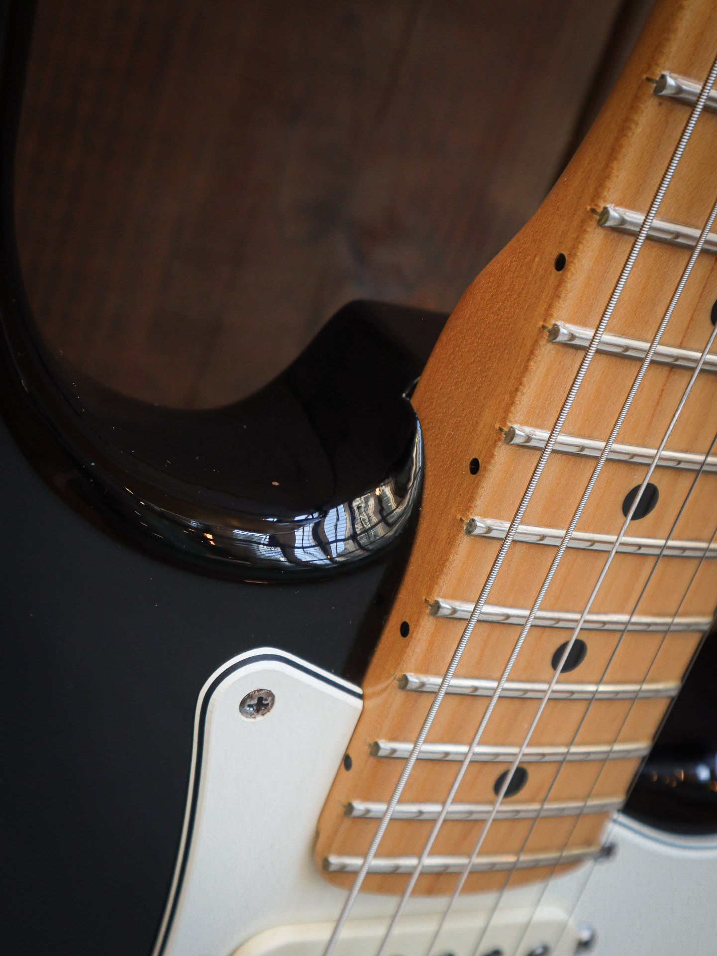 Fender American Standard Stratocaster Black Pre-Owned - Afbeelding 7