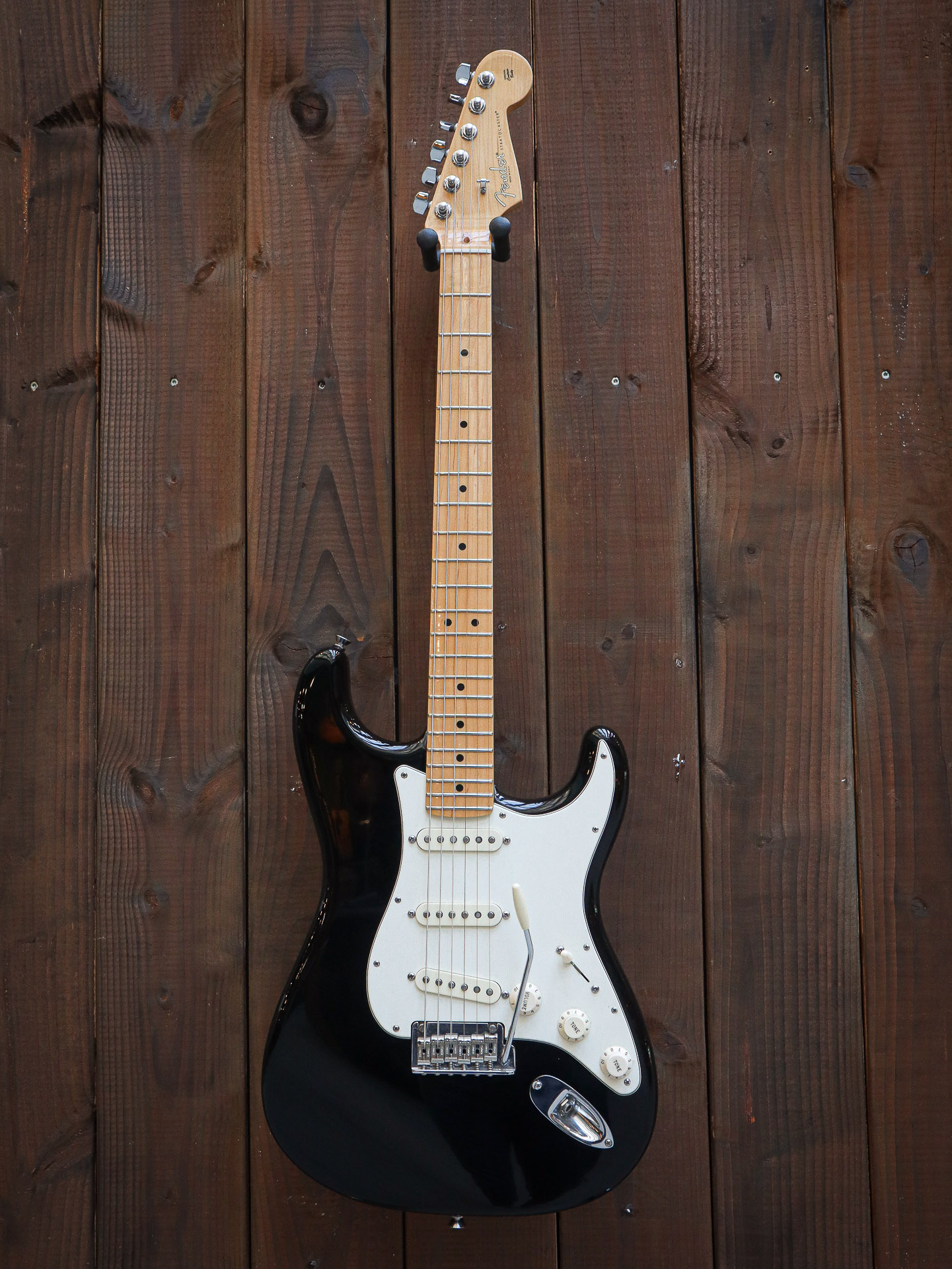 Fender American Standard Stratocaster Black Pre-Owned - Afbeelding 2