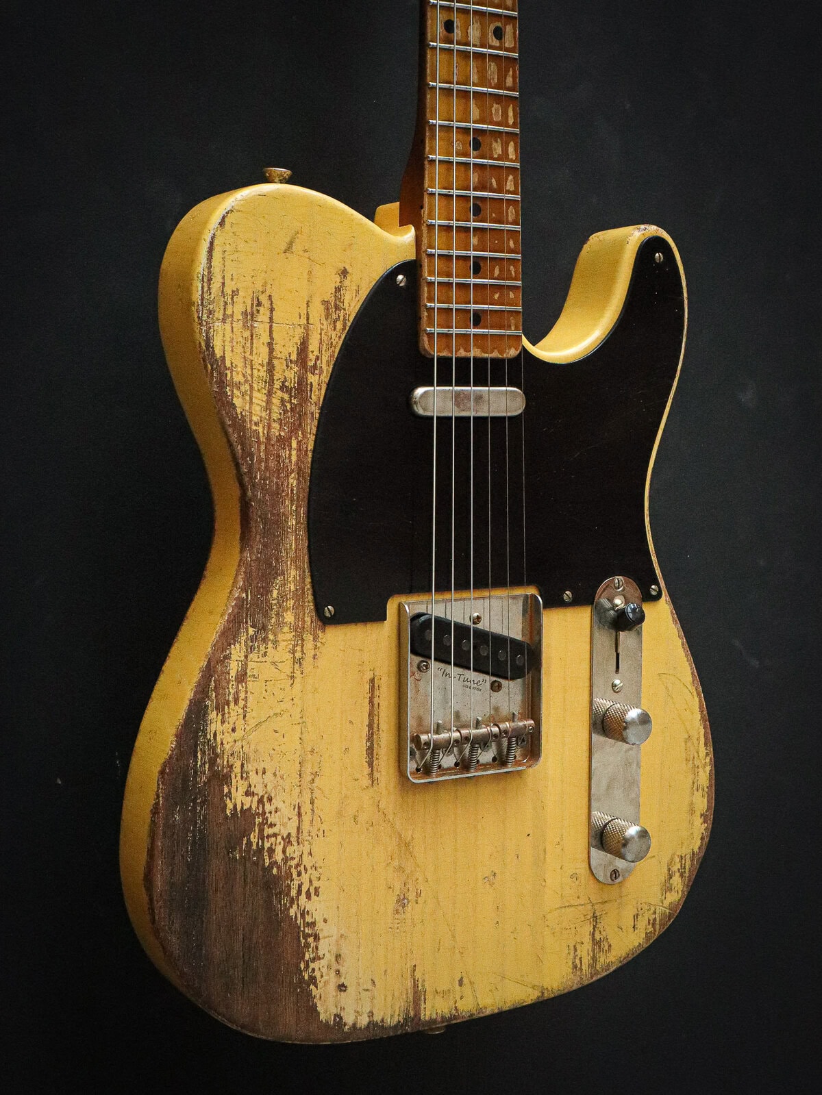 Kauffmann '56 T Butterscotch Blonde Heavy Aging - Afbeelding 4