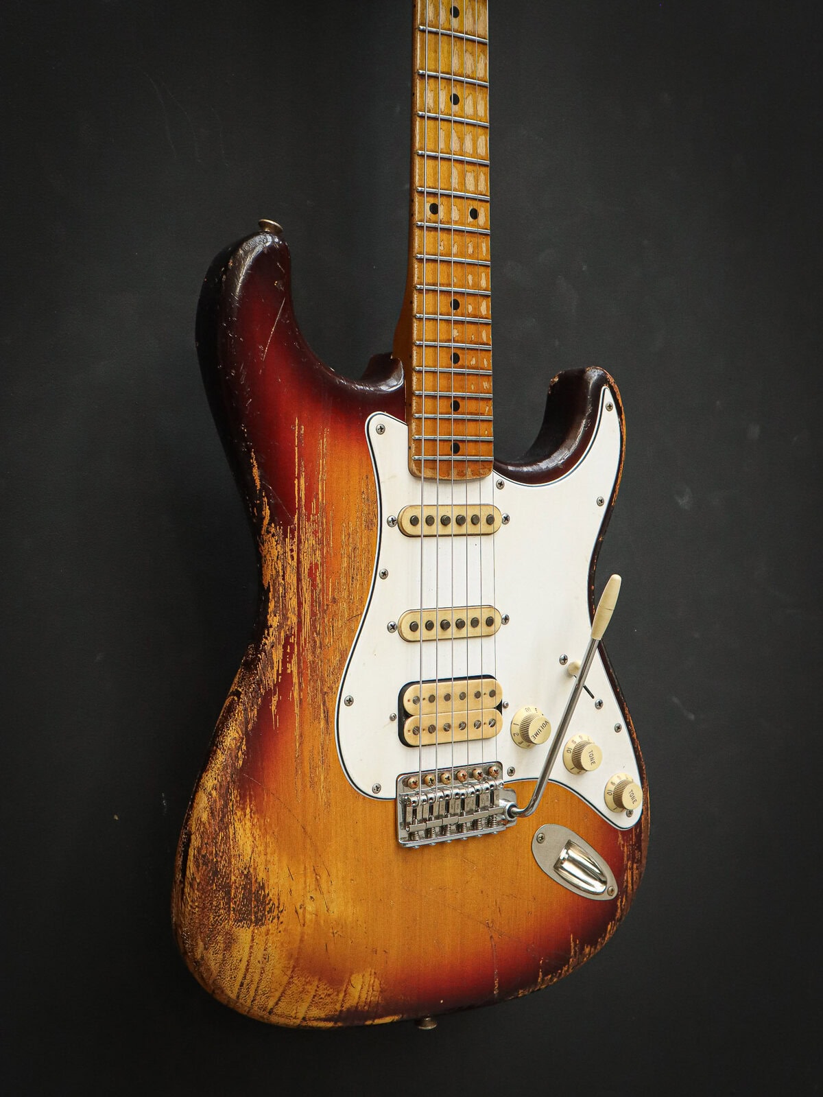 Kauffmann '56 S HSS Three Tone Sunburst Heavy Aged - Afbeelding 4