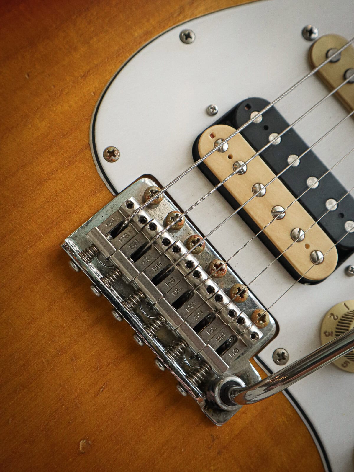 Kauffmann '63 S HSS Three Tone Sunburst - Afbeelding 8