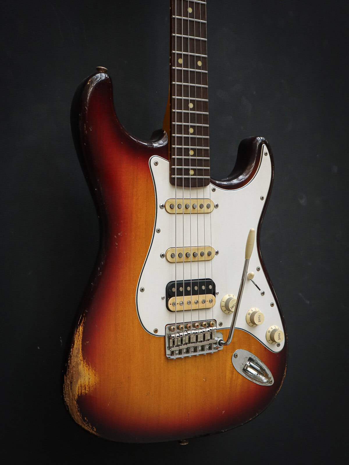 Kauffmann '63 S HSS Three Tone Sunburst - Afbeelding 4