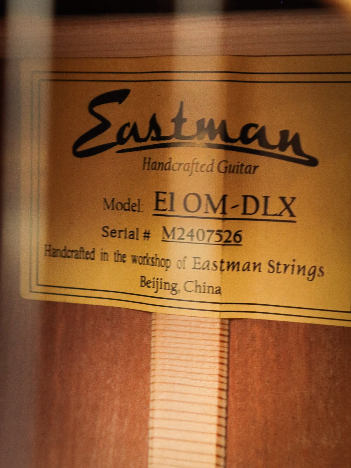 Eastman E1 OM Deluxe - Afbeelding 8