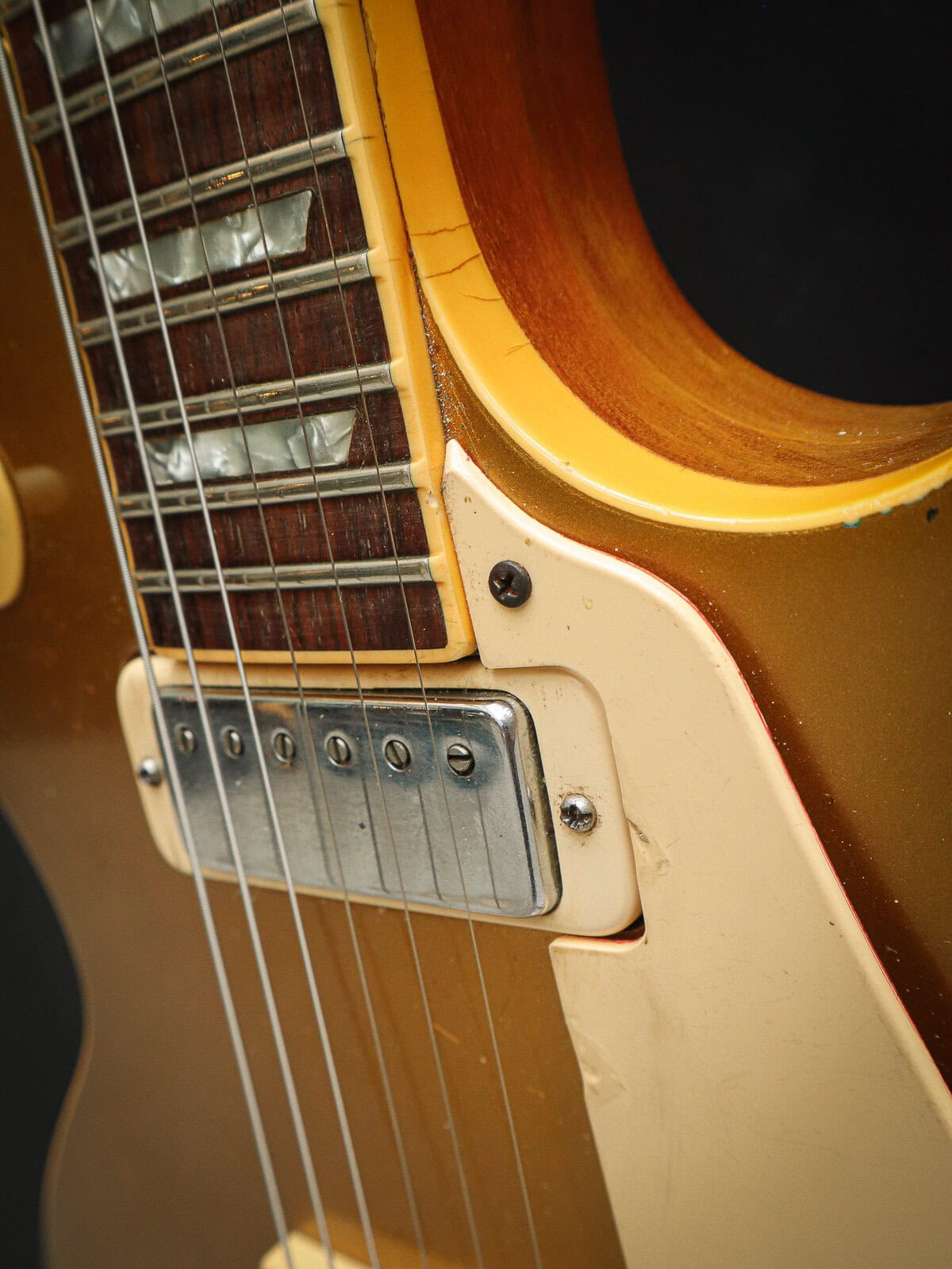 1975 Gibson Les Paul Deluxe Gold Top Pre-Owned - Afbeelding 11