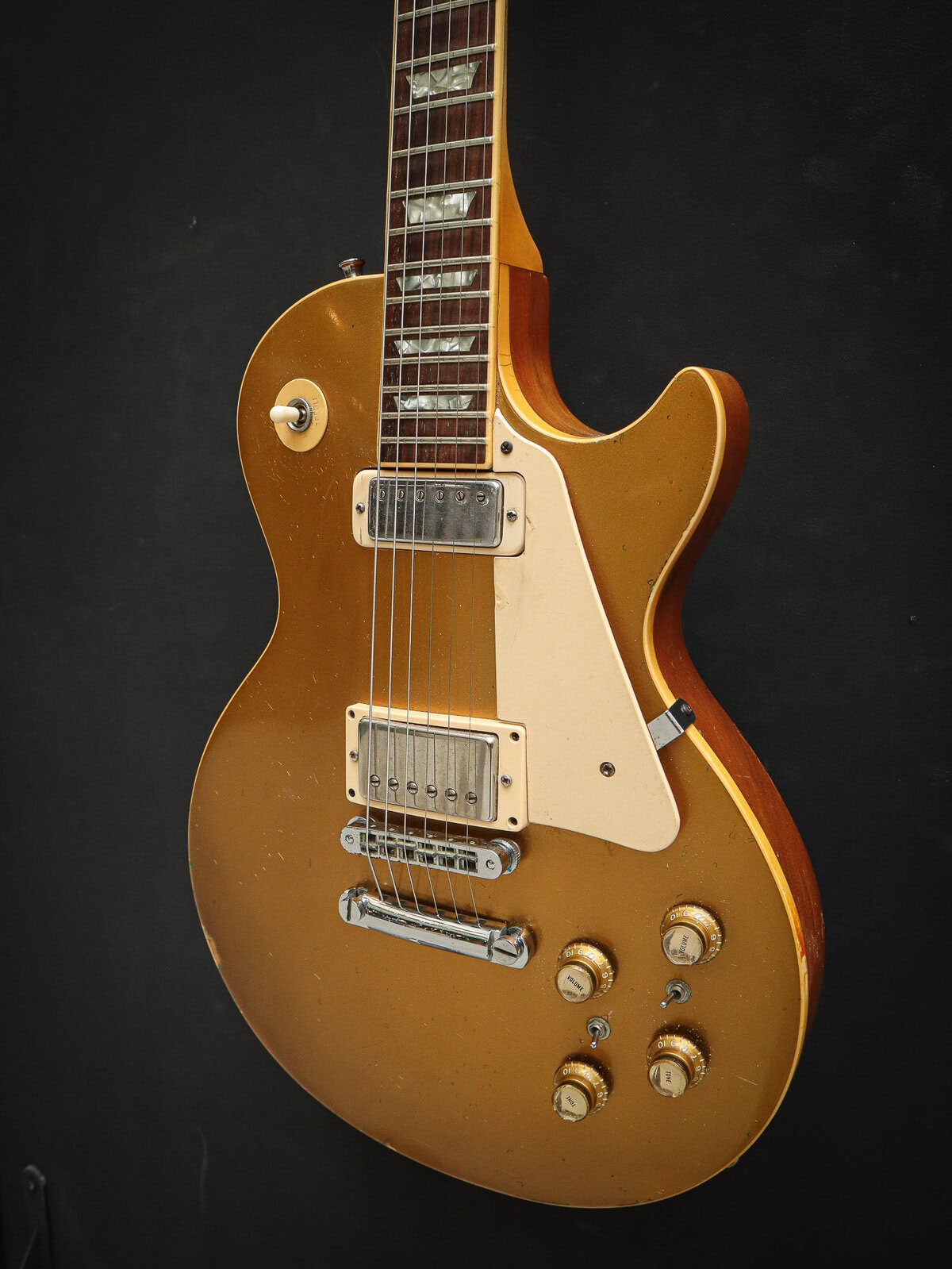 1975 Gibson Les Paul Deluxe Gold Top Pre-Owned - Afbeelding 7