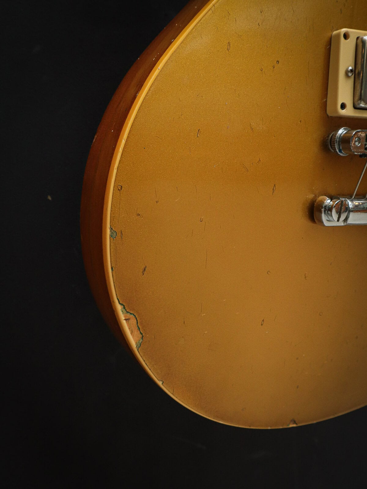 1975 Gibson Les Paul Deluxe Gold Top Pre-Owned - Afbeelding 6
