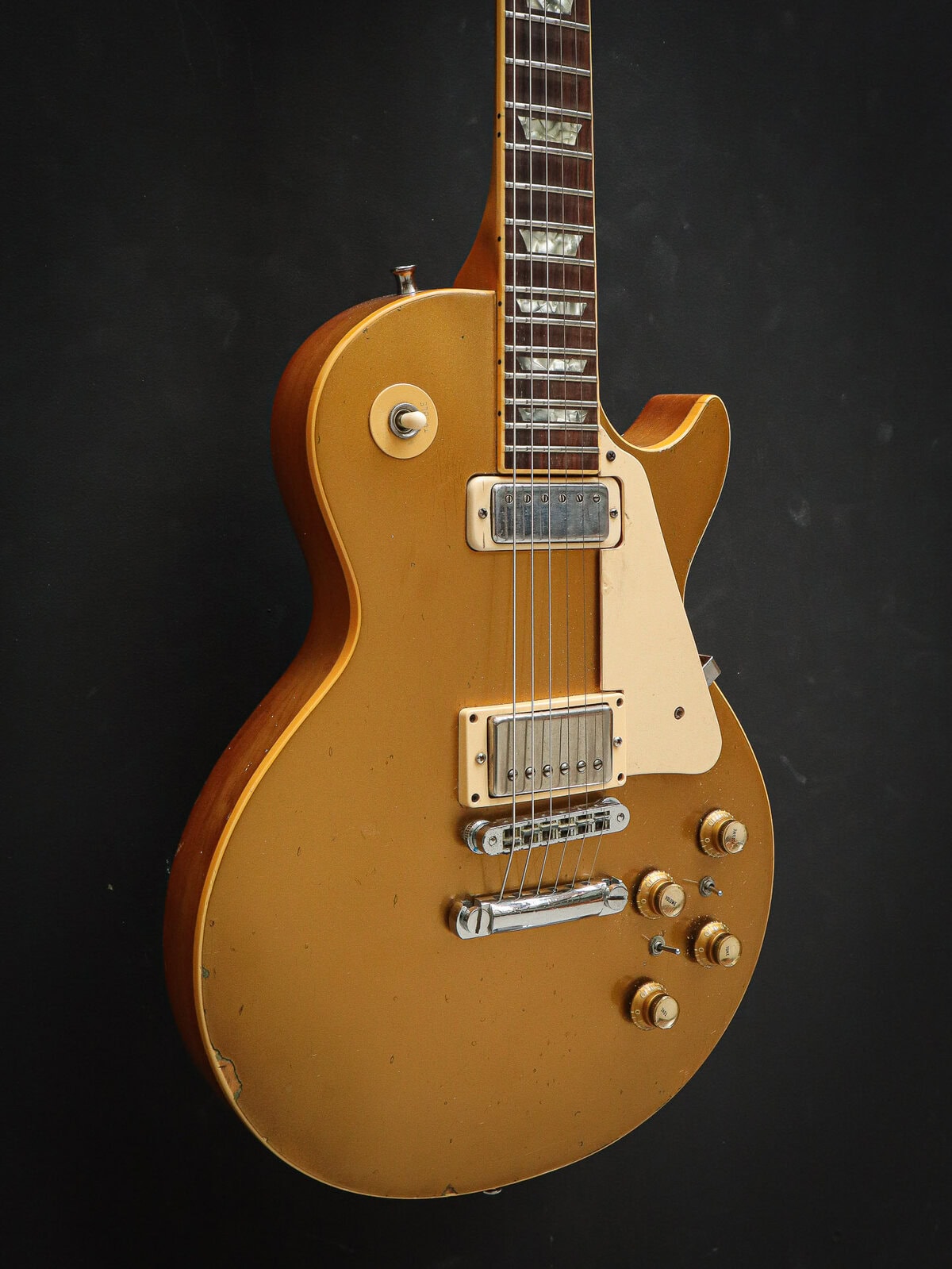1975 Gibson Les Paul Deluxe Gold Top Pre-Owned - Afbeelding 4
