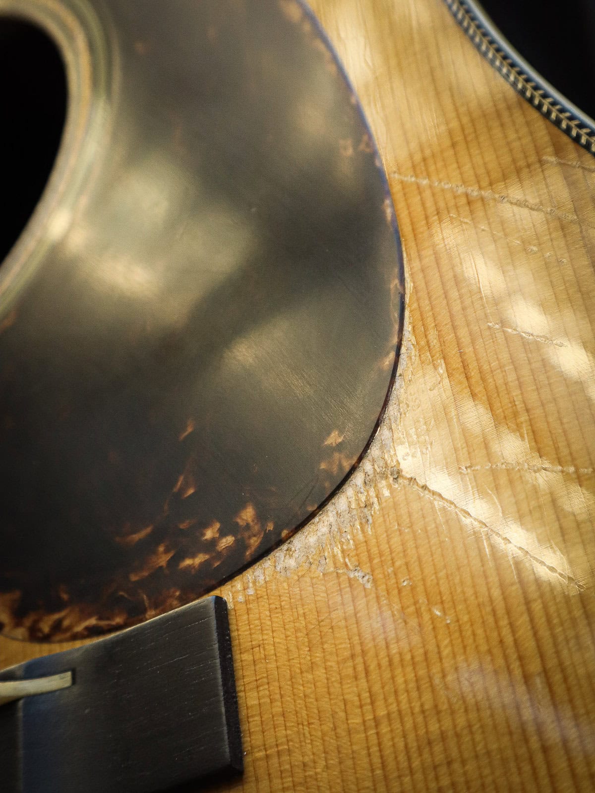 Pre-War D Herringbone Indian Rosewood - Afbeelding 12