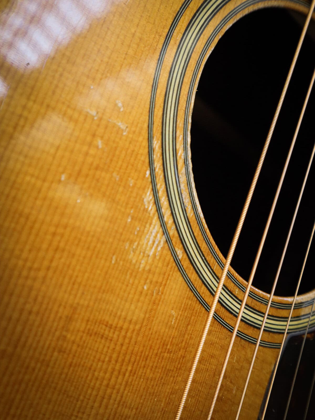 Pre-War D Herringbone Indian Rosewood - Afbeelding 9