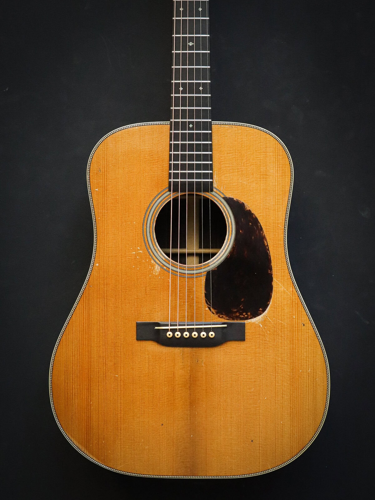 Pre-War D Herringbone Indian Rosewood - Afbeelding 3