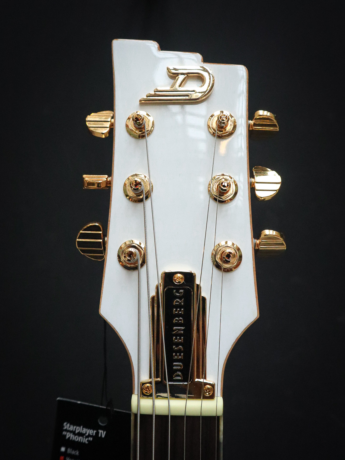 Duesenberg Starplayer TV Phonic Venetian White - Afbeelding 10