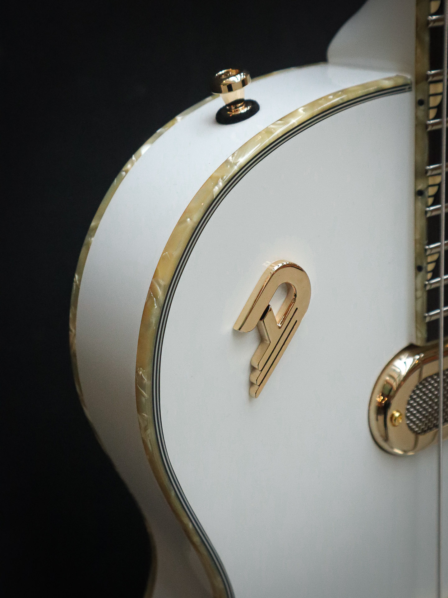Duesenberg Starplayer TV Phonic Venetian White - Afbeelding 9
