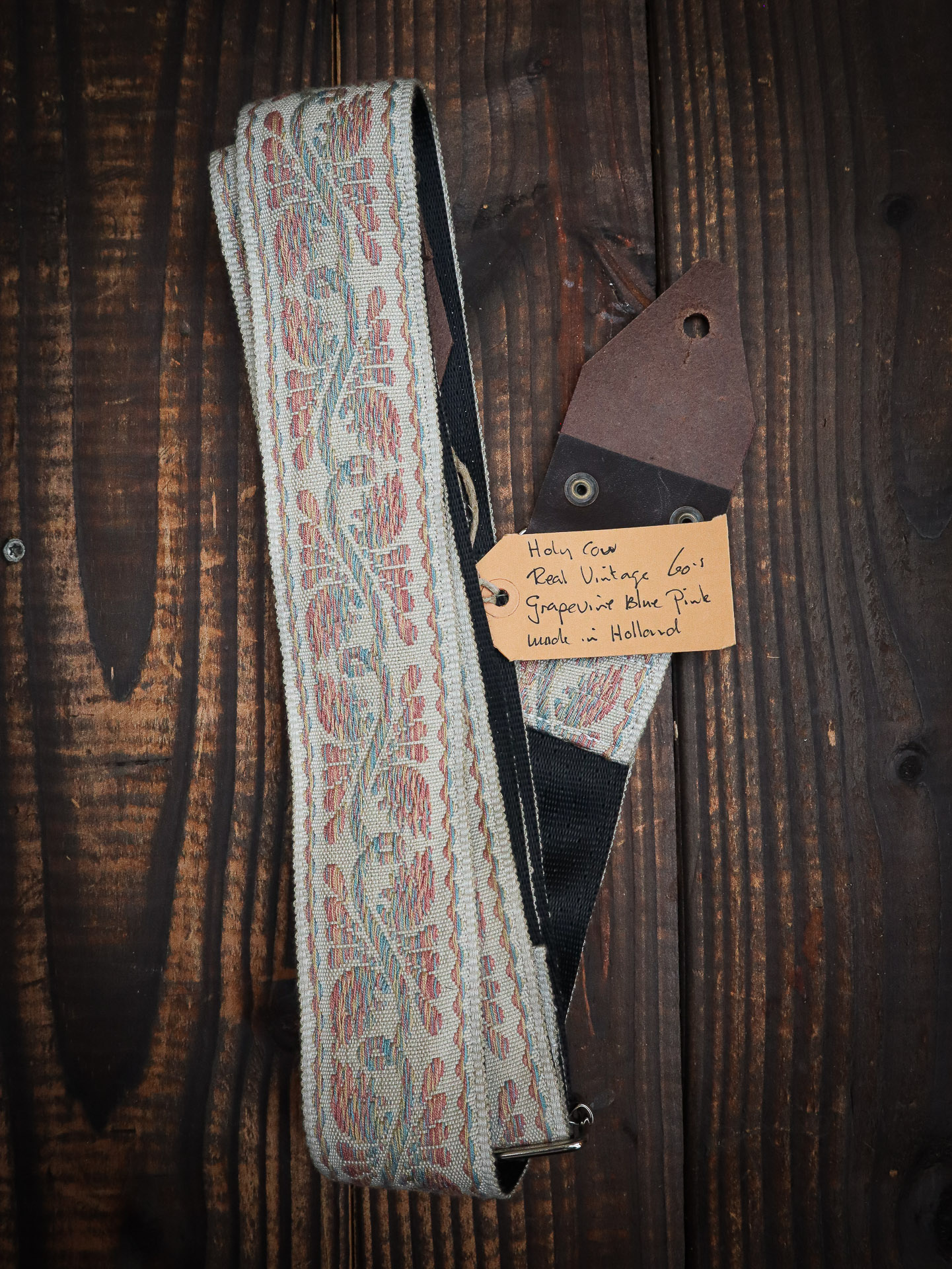 Holy Cow Real Vintage Grapevine Green Pink