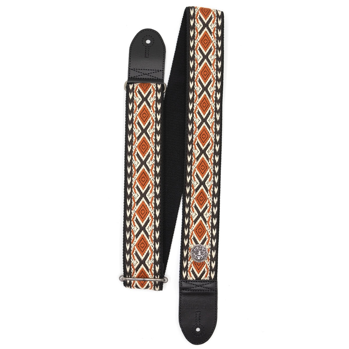 Silver Coin Cocomama Guitar Strap
