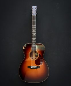 Alternative view of Bourgeois Touchstone Series OM Signature Sunburst