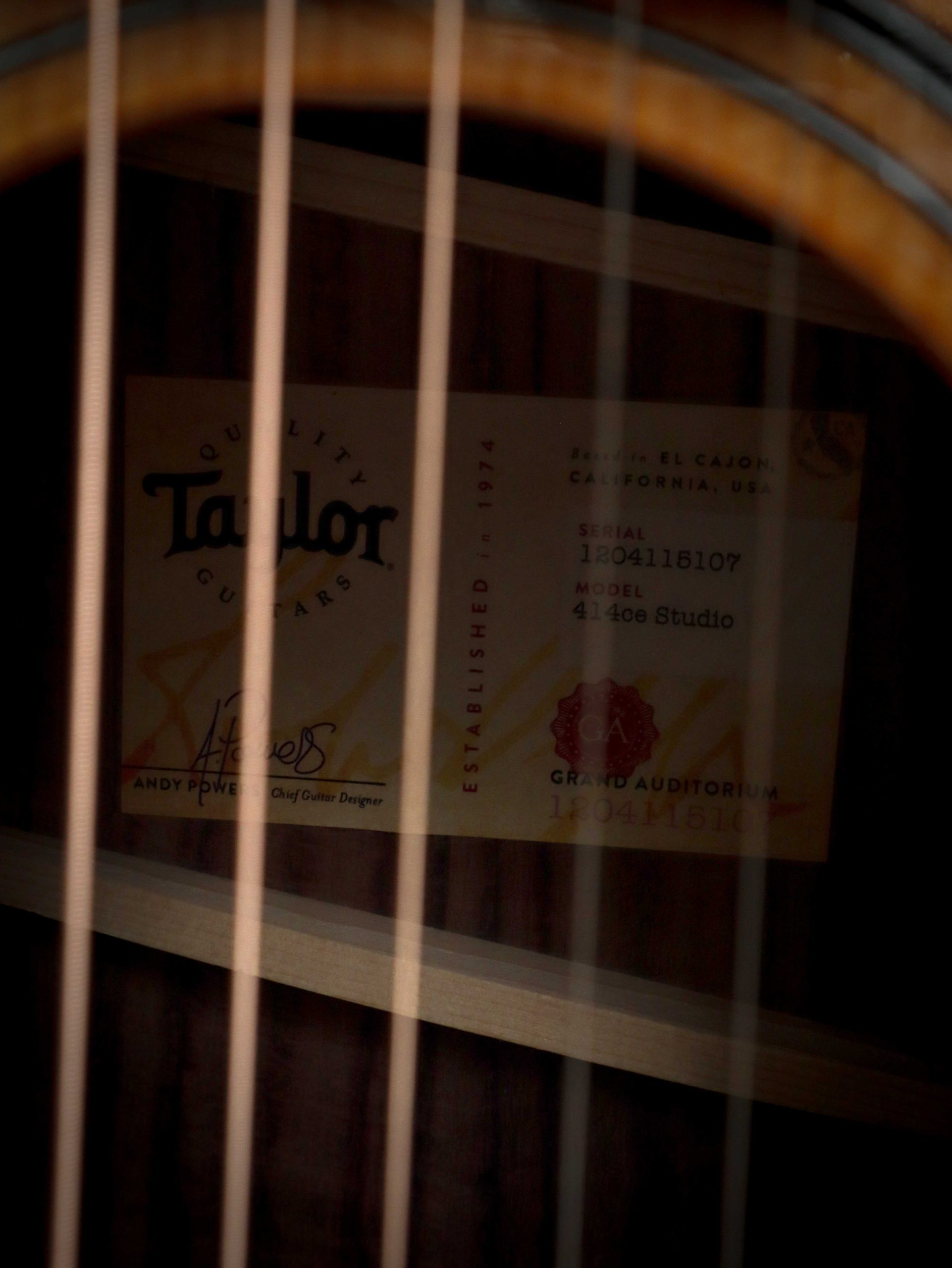 Taylor 414ce Studio - Afbeelding 7