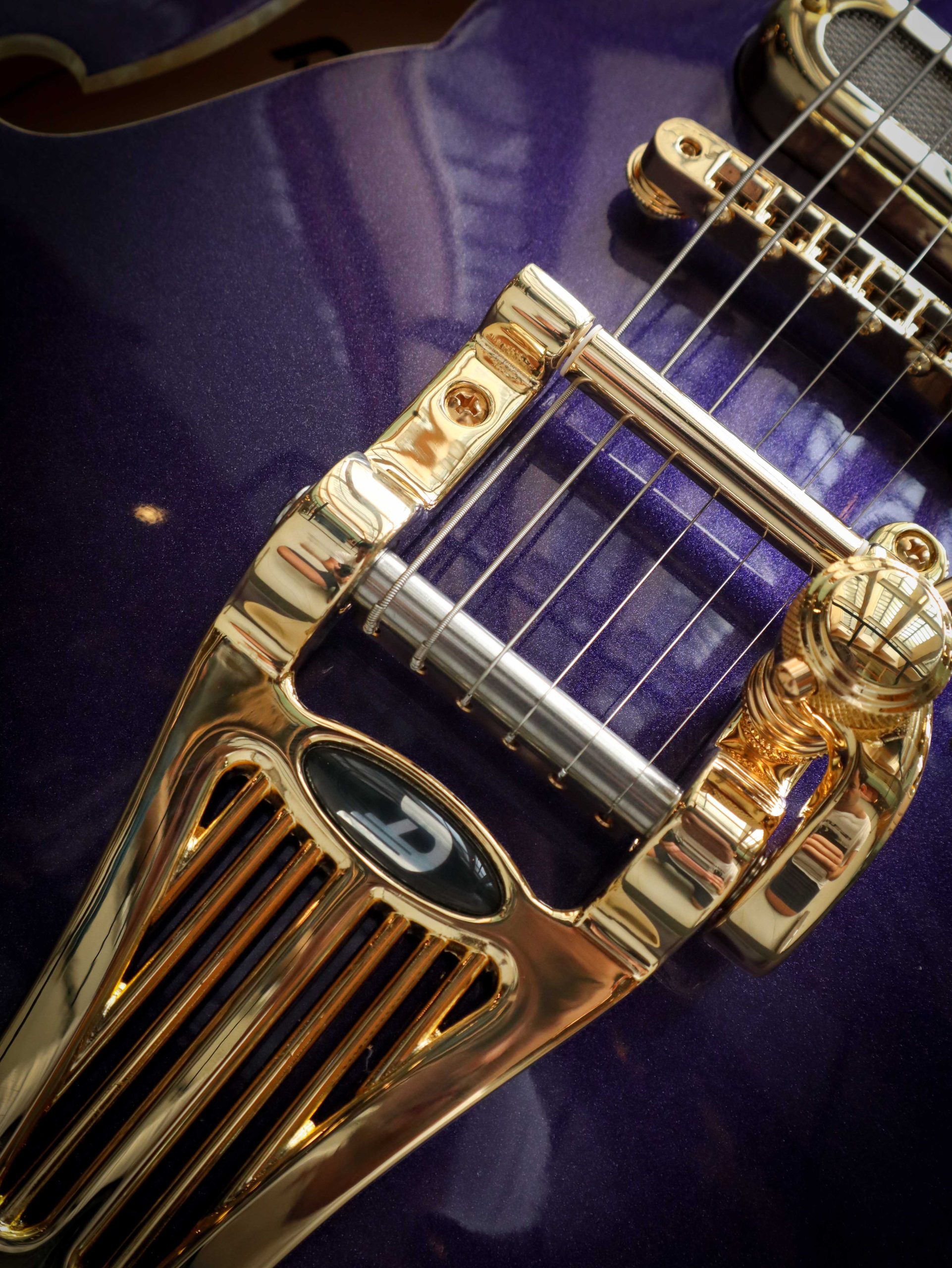 Duesenberg Starplayer TV Phonic Royal Purple Limited Edition - Afbeelding 7