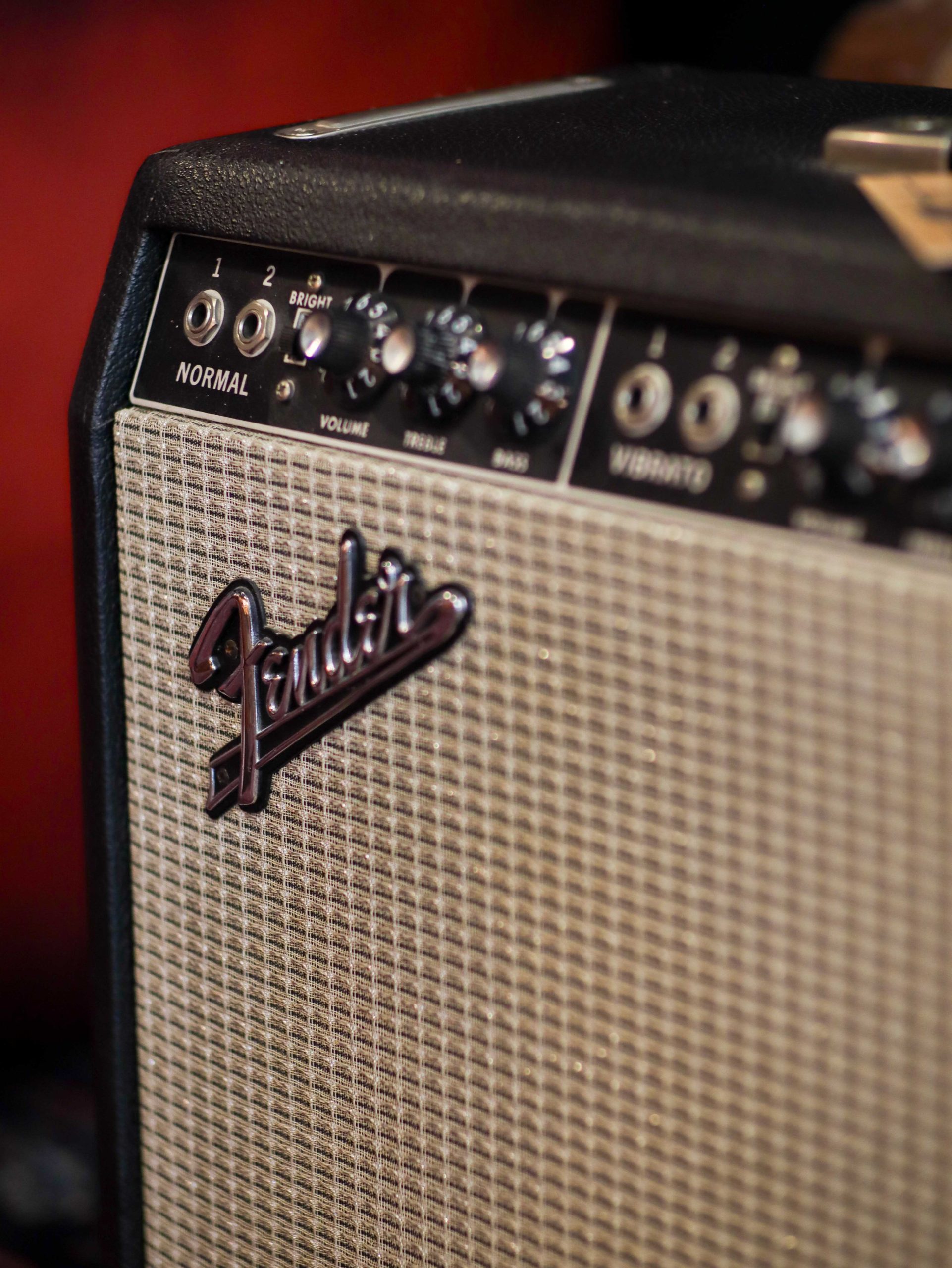1966 Fender Vibrolux Reverb Pre-Owned - Afbeelding 3