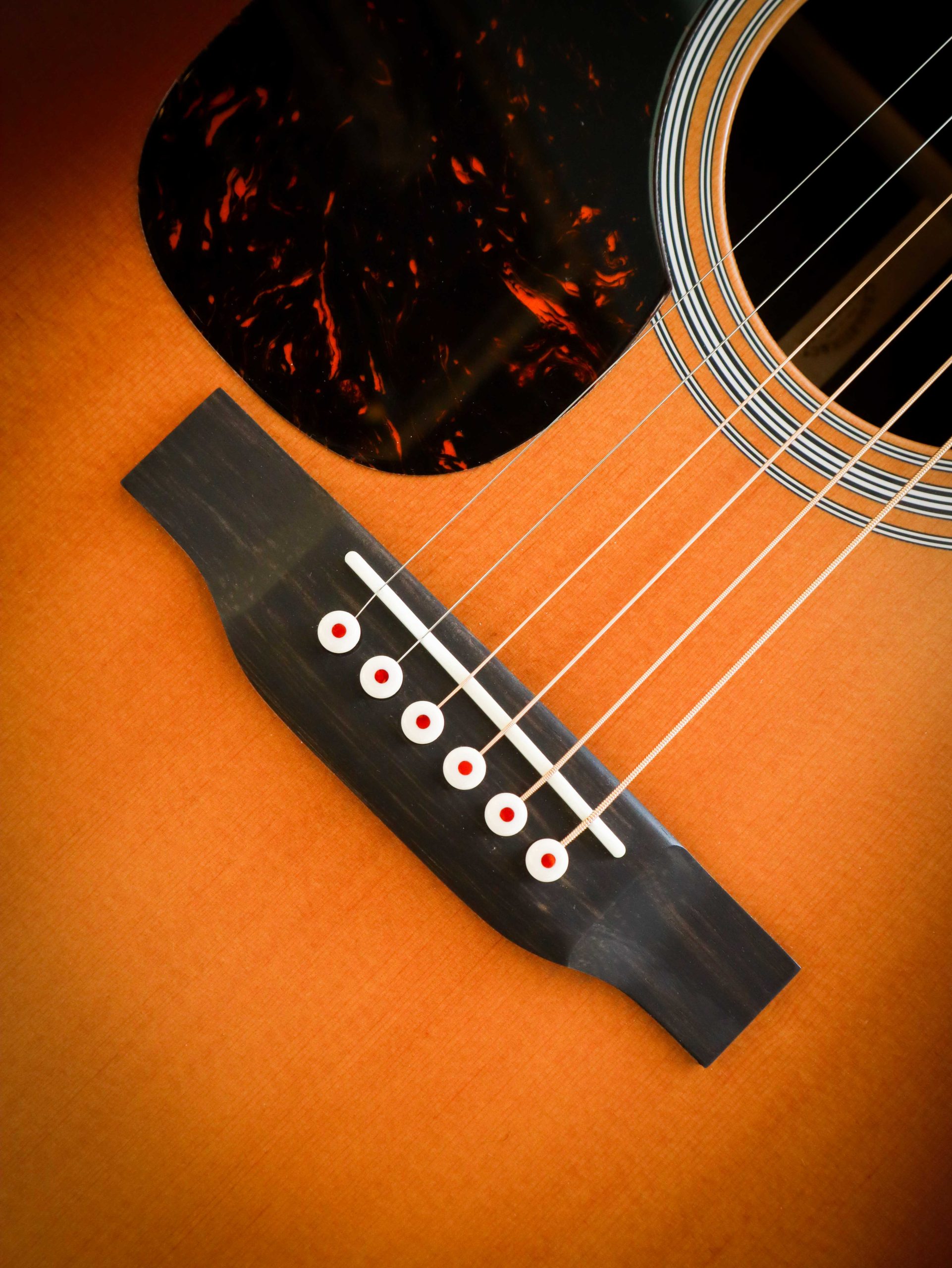 Martin D28 Amberburst Lefty 2023 Pre-Owned - Afbeelding 6