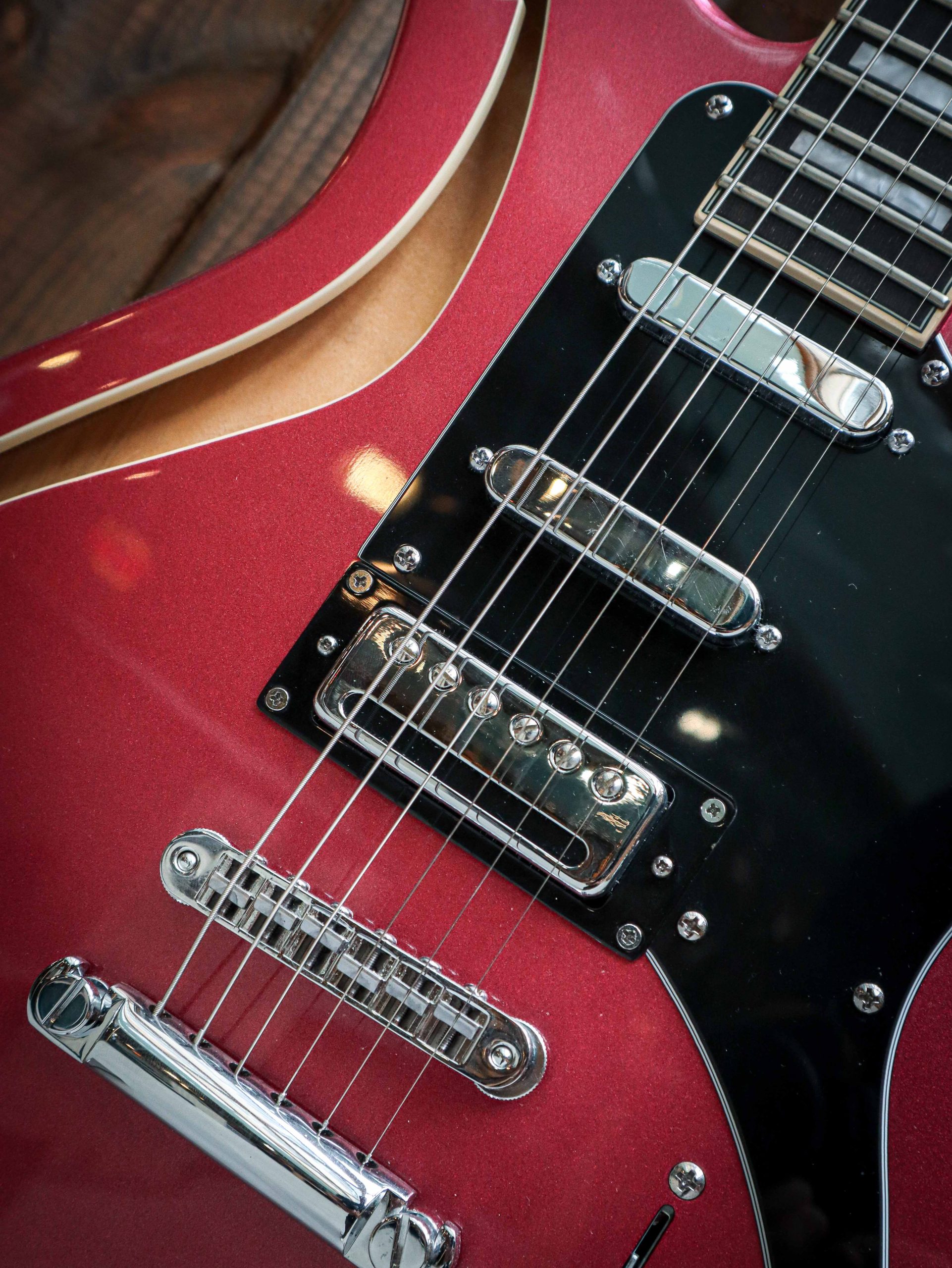 Dangelico Premier Bedford SH Oxblood Pre-Owned - Afbeelding 4