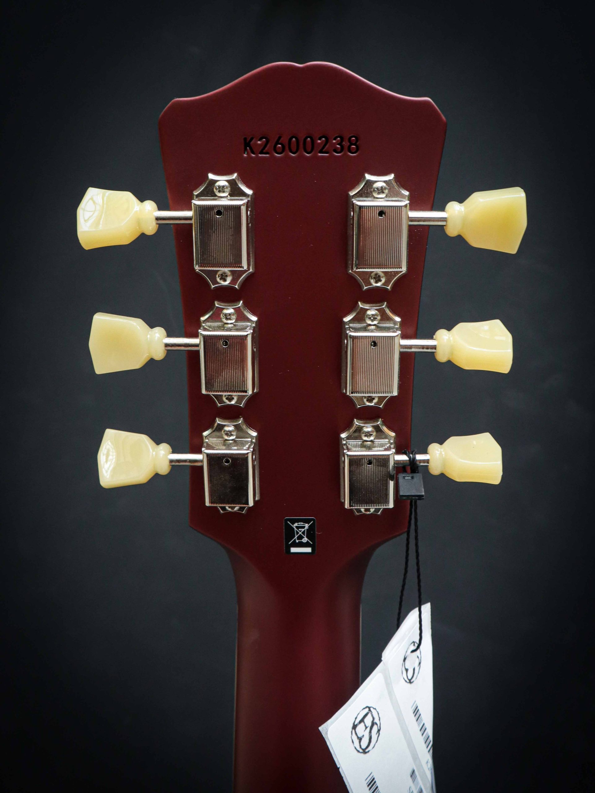 Eastman SB59 Vintage Satin Burgundy Red - Afbeelding 10