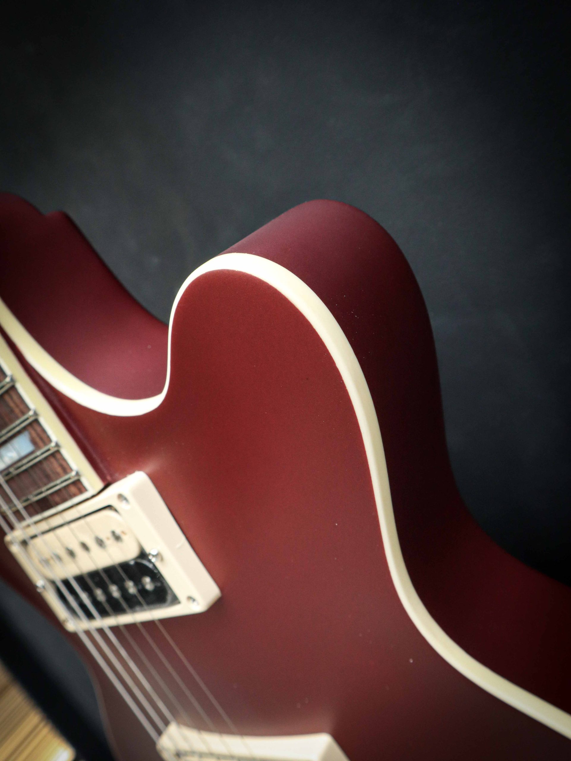 Eastman SB59 Vintage Satin Burgundy Red - Afbeelding 7