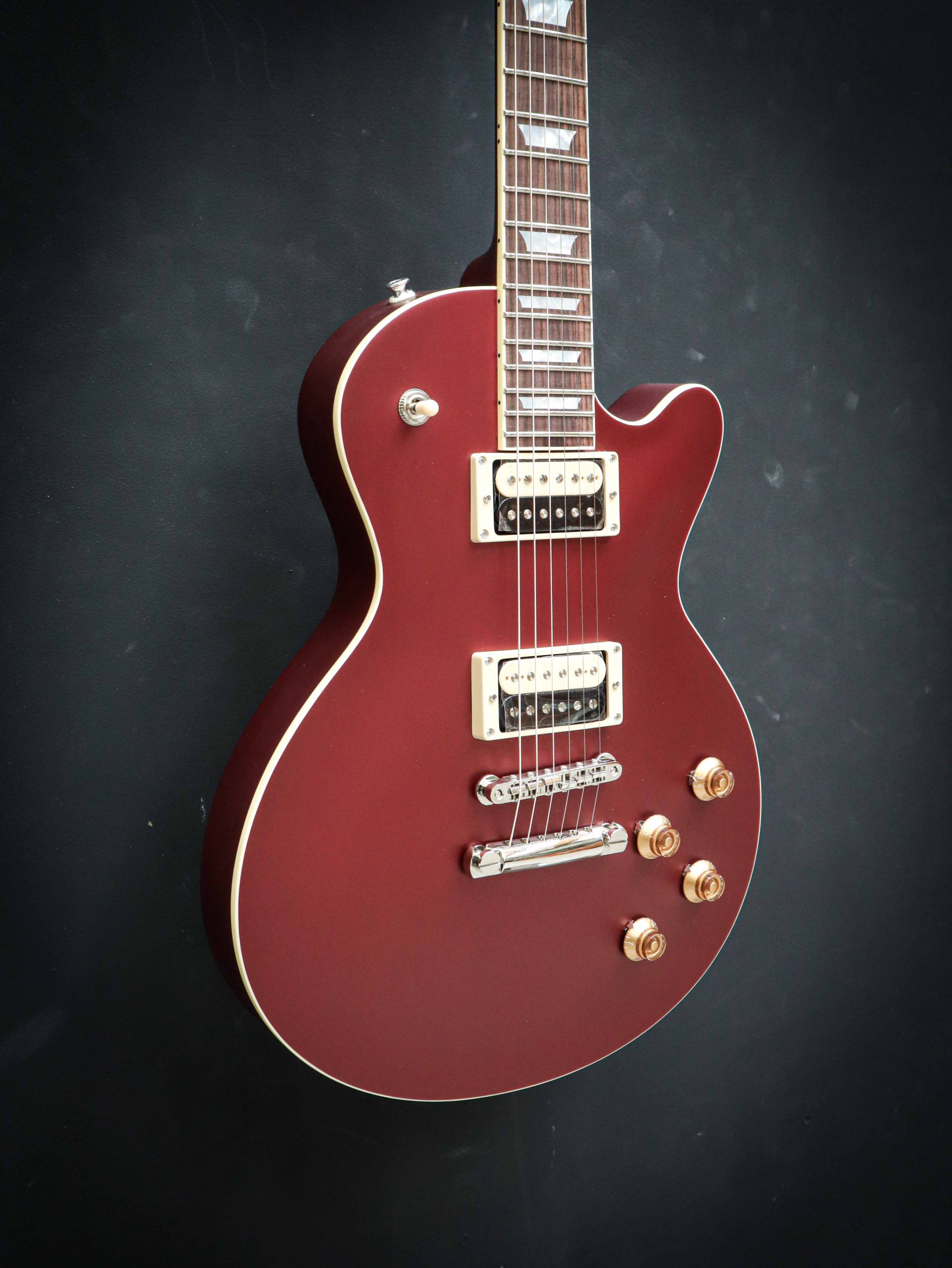 Eastman SB59 Vintage Satin Burgundy Red - Afbeelding 4